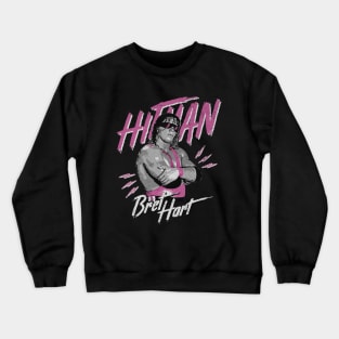 Bret Hart Hitman Pose Crewneck Sweatshirt